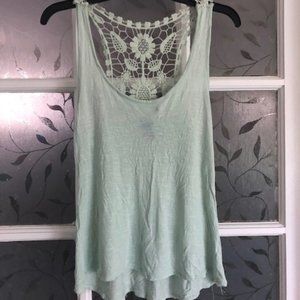 Lightweight Knit & Lace Top